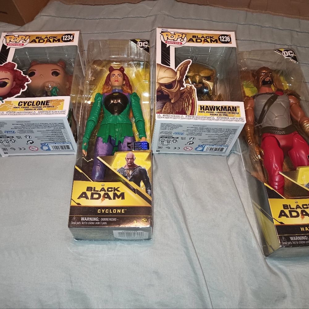 12 inch action figures and Funko Pops(Black Adam and Justice Society.) - Picture 5 of 13